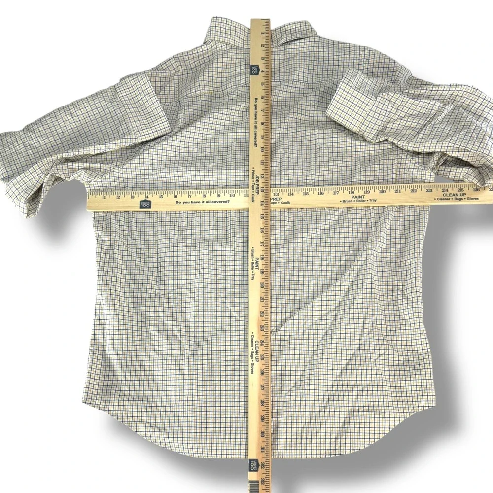 Banana Republic Pink & White Stripe Button-Down Shirt – Tall‎ 16–16.5 Large Tall